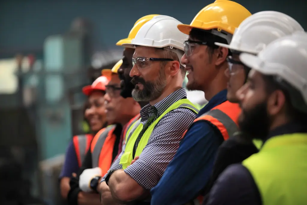 Team of Construction Workers