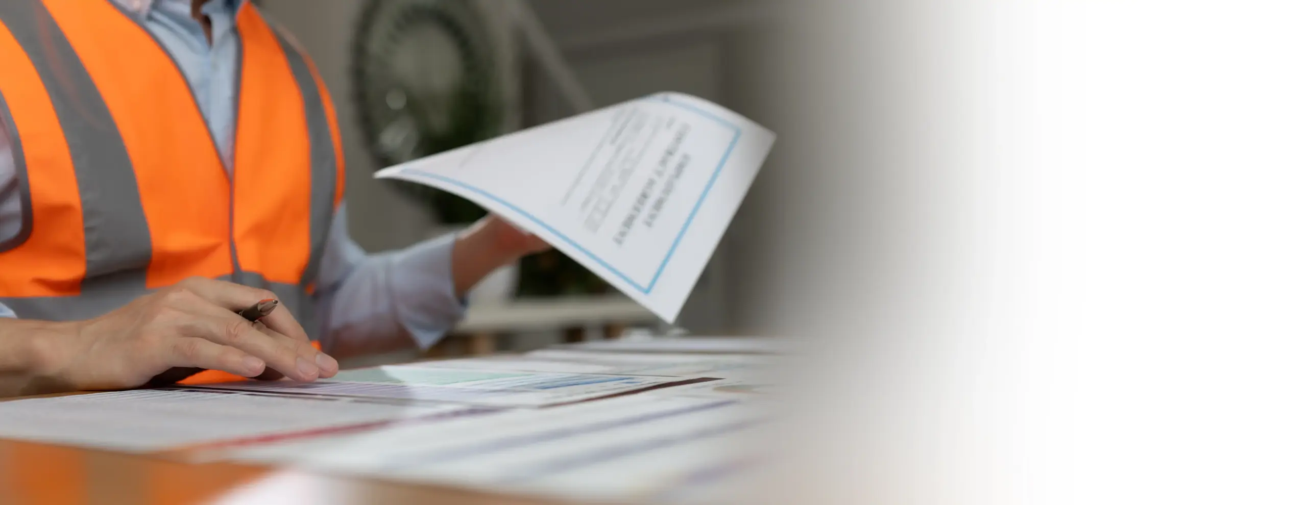 Construction reading through insurance documents