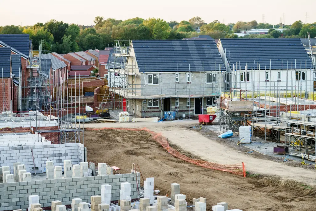 New build houses UK